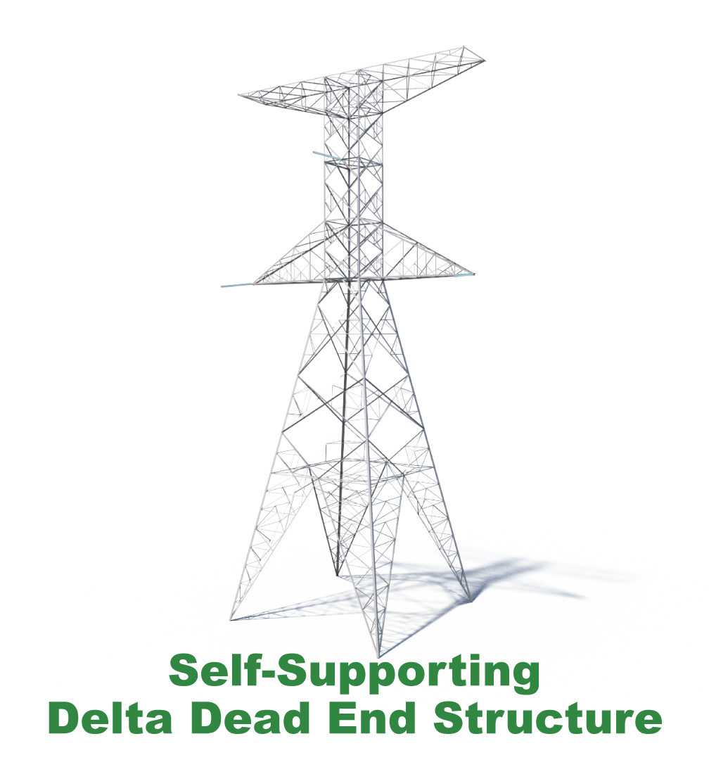 Image of a Self-Supporting Delta Dead End Structure.